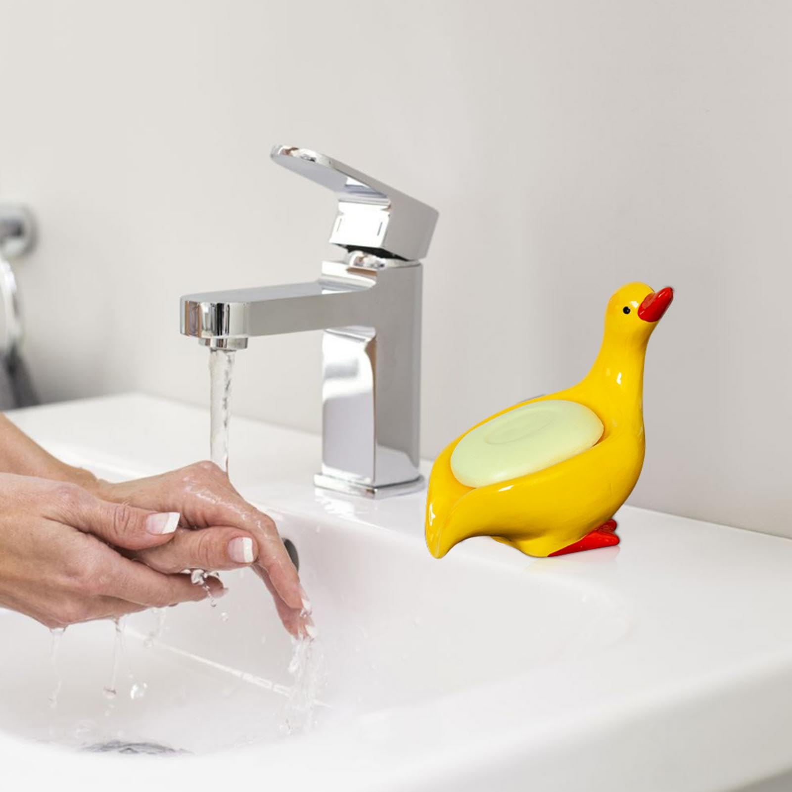 Amazon｜セラミックソープディッシュ、水切りソープディッシュ