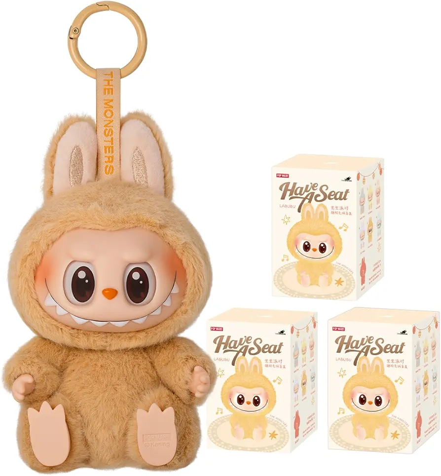 Amazon | POP MART THE MONSTERS - Have a Seat Vinyl Plush Blind Box