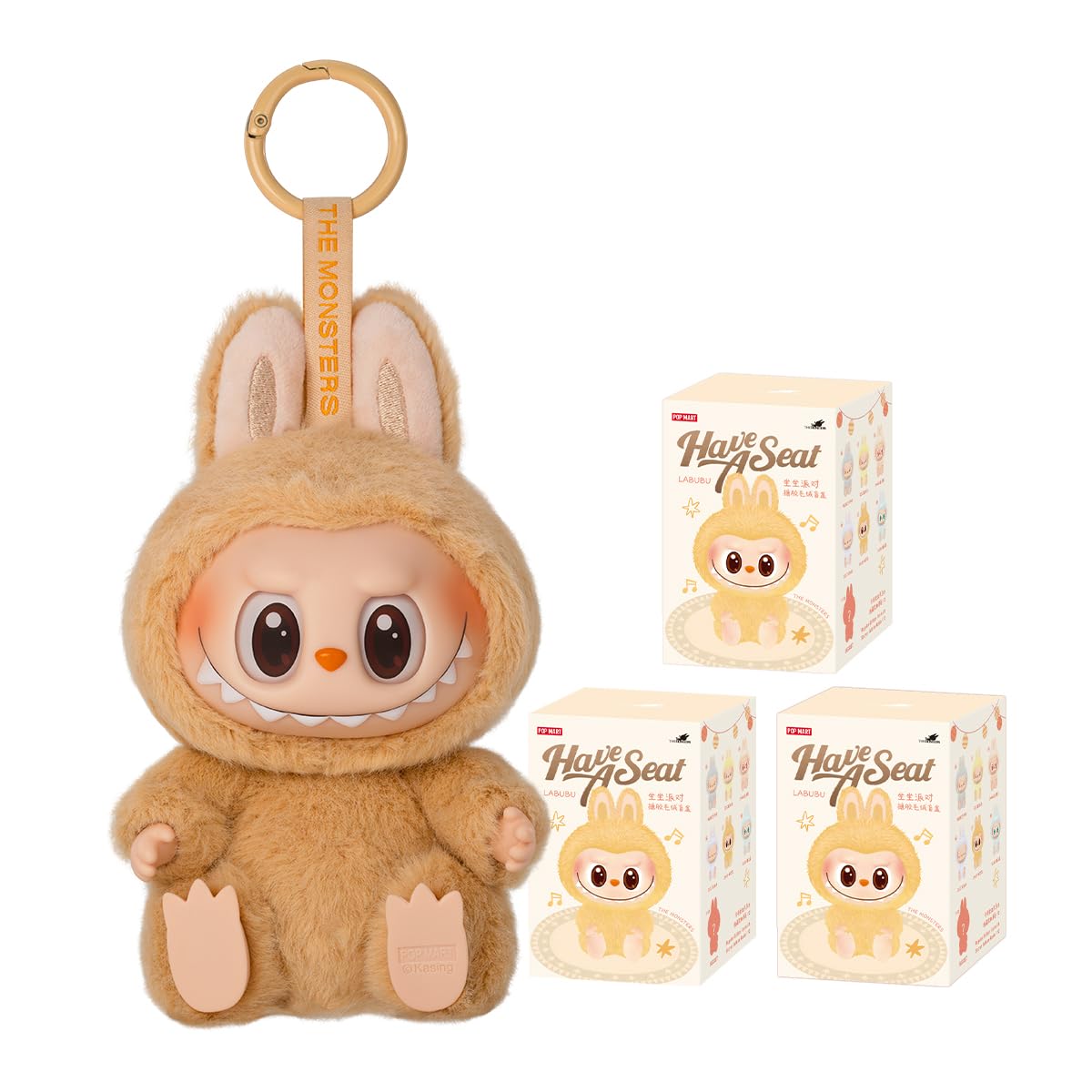 POP MART THE MONSTERS Have a Seat ぬいぐるみ シリーズ【1ピース】 ポップマート ガチャガチャ ブラインド ボックス フィギュア プラモデル プレミアム おもちゃソフビ オリジナル キャラクター 誕生日 プレゼント