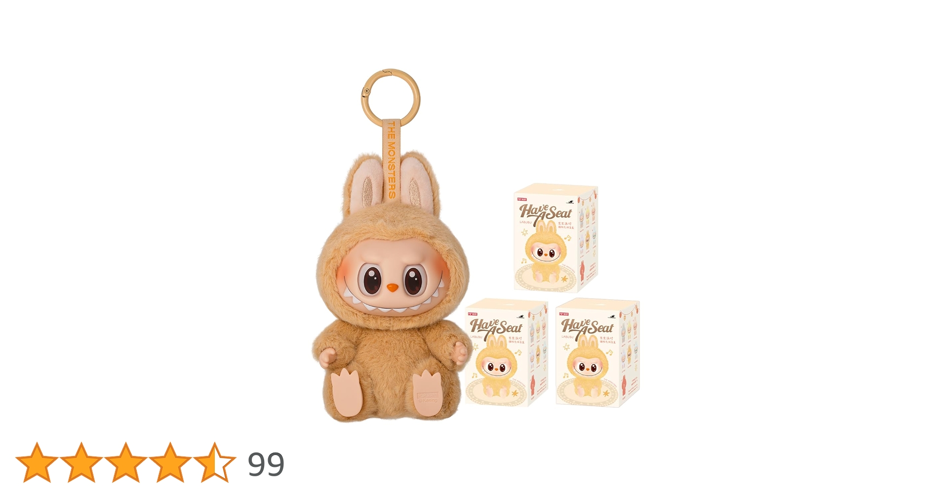 正規品ラブブ HaveaseatシークレットDuoDuoxスワロフスキー POPMART