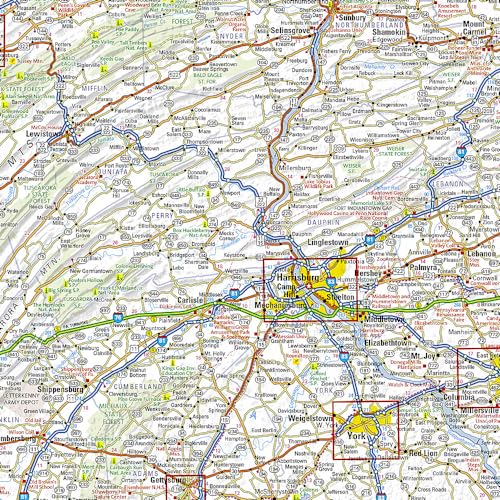 Pennsylvania Map (National Geographic Guide Map) - Image 2