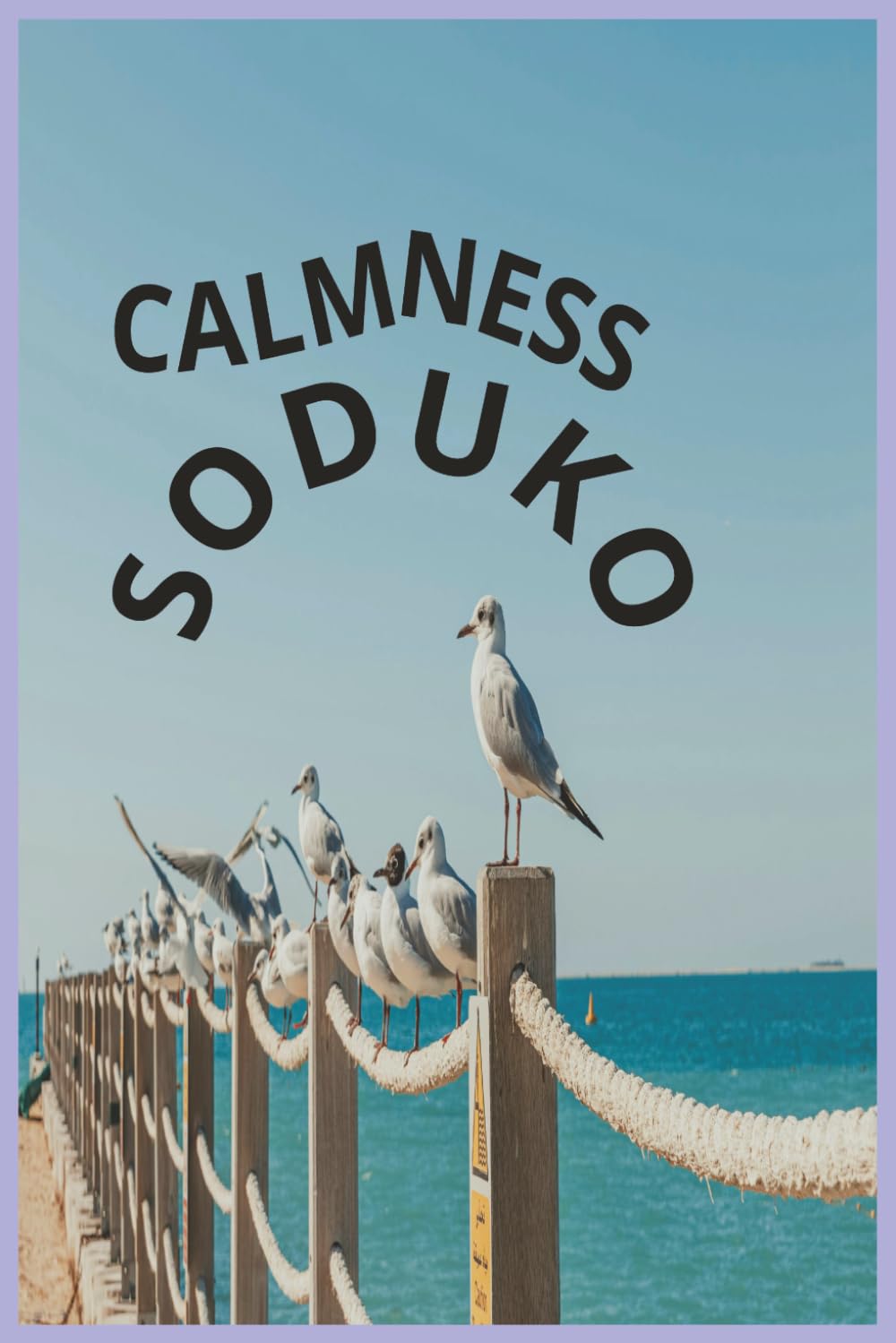 Calmness sudoku puzzle book: Sudoku puzzles help with calmness quotes on each page, 6x9 inches, 110 pages, 55 puzzles, gift for anxiety and mind-fullness, solutions included..