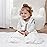 Mosebears Sleep Sack Baby Winter Wearable Blanket with 2-Way Zipper,2.5 TOG Cotton Sleep Sack Unisex (White Cloud, 0-6 Months)