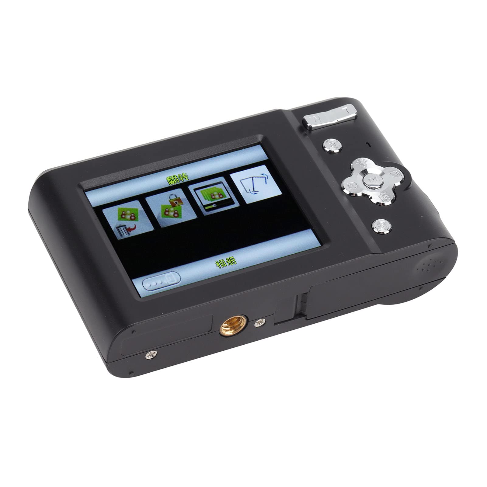 Aparat cyfrowy dla dzieci Czarny 44MP 1080 Poziom wejścia wideo CCD Odtwarzacz MP3 Automatyczne ustawianie ostrości Mały aparat cyfrowy dla ucznia