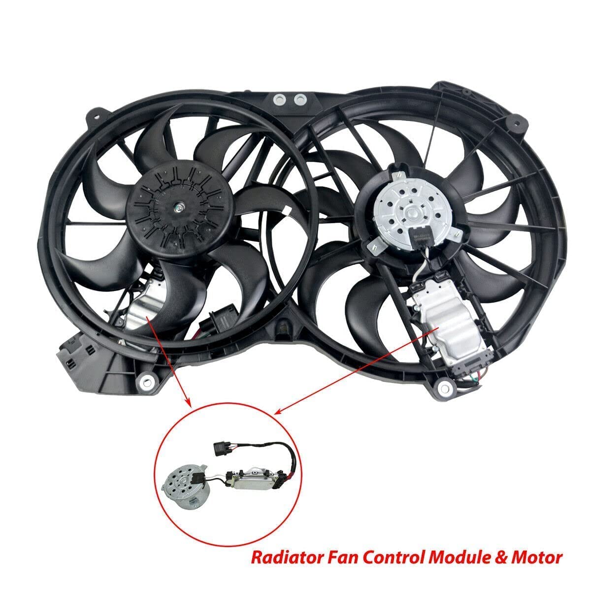 Gruppo ventola di raffreddamento 2.7 3.0 TDI 4.2 FSI 4F0121003K 1137328230
