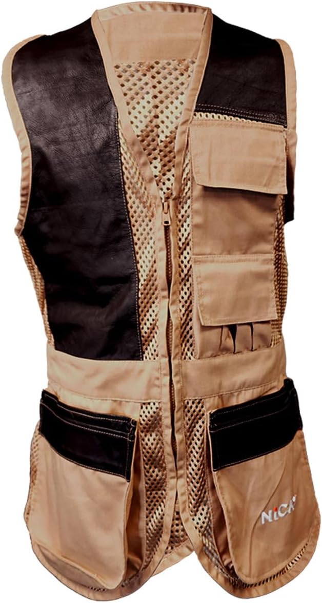 NICA Design6 2.0 Shooting Vest- Right Hand- Khaki