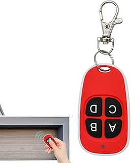 Gate Remote Duplicator - Key Duplicator 433 MHz Remote Duplicator | Wireless Key Duplicator, 4 Keys Gate Remote Control for Electric Door, Fans Eeassa