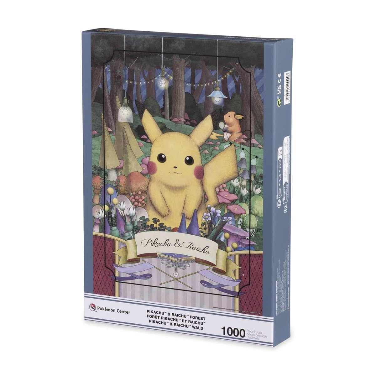 Amazon | ポケモンセンター:ピカチュウ&ライチュウ森パズル(1000ピース