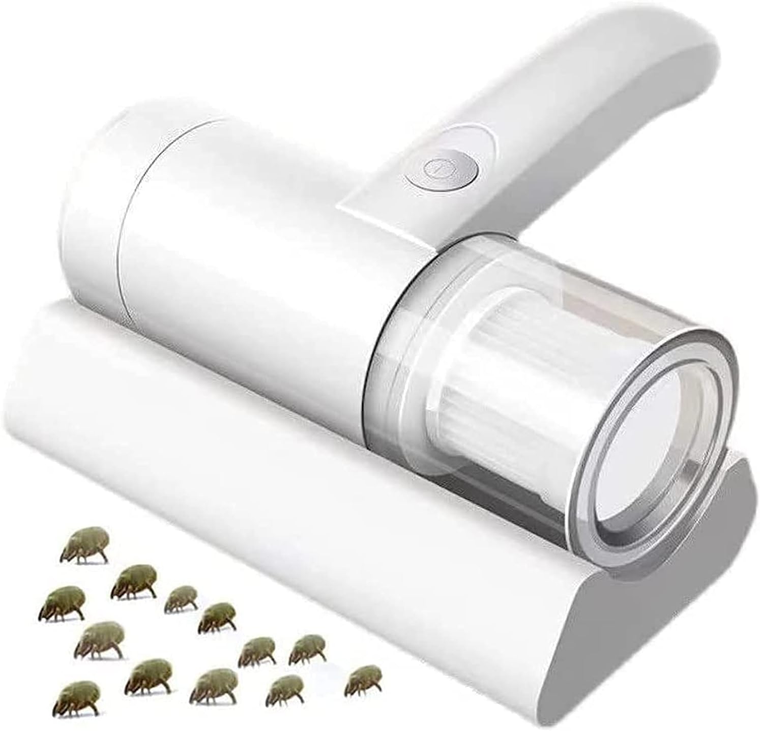 Mattress Vacuum Cleaner,Handheld UV Bed Vacuum,Mite Removal Instrument Wireless Mite Remover Cleaning Machine for Pillows, Sheets, Mattresses, Sofas, Plush Toys and Other Fabric Surfaces-3