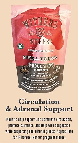 Miniatura 5 de Withers & Withers - Golosinas para caballos sin azúcar, jengibre, regaliz con salvado de avena, galletas de caballo, golosinas de cabra, aperitivos