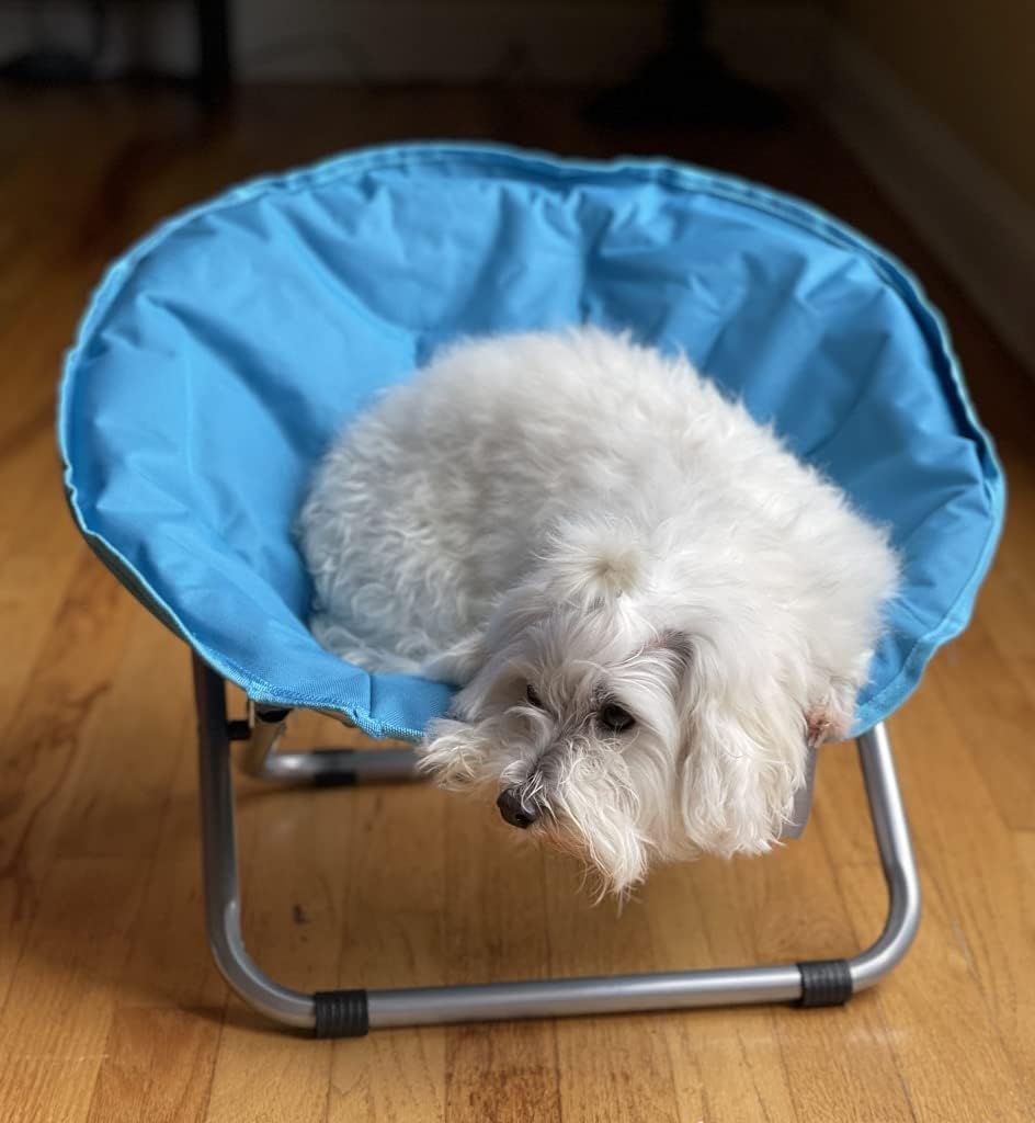 Etna Folding Pet Cot Chair Portable Round Fold Out
