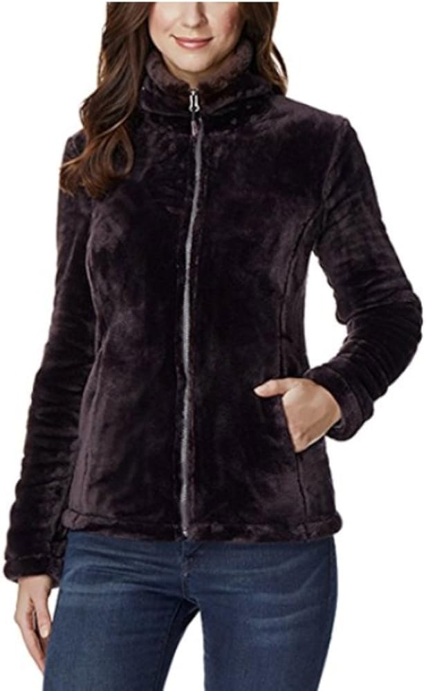 Faux fur full zip jacket Clearance