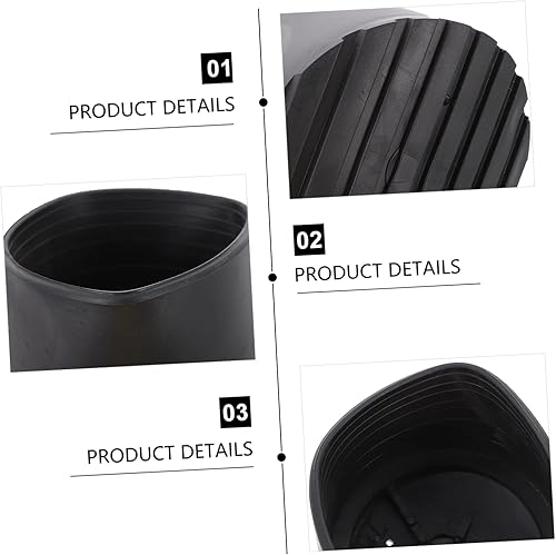 Miniatura 6 de CUBTOL 4 almohadillas de escalera almohadillas de agarre almohadillas de piso protectores de suelo patas de mesa versátiles fundas de ruedas