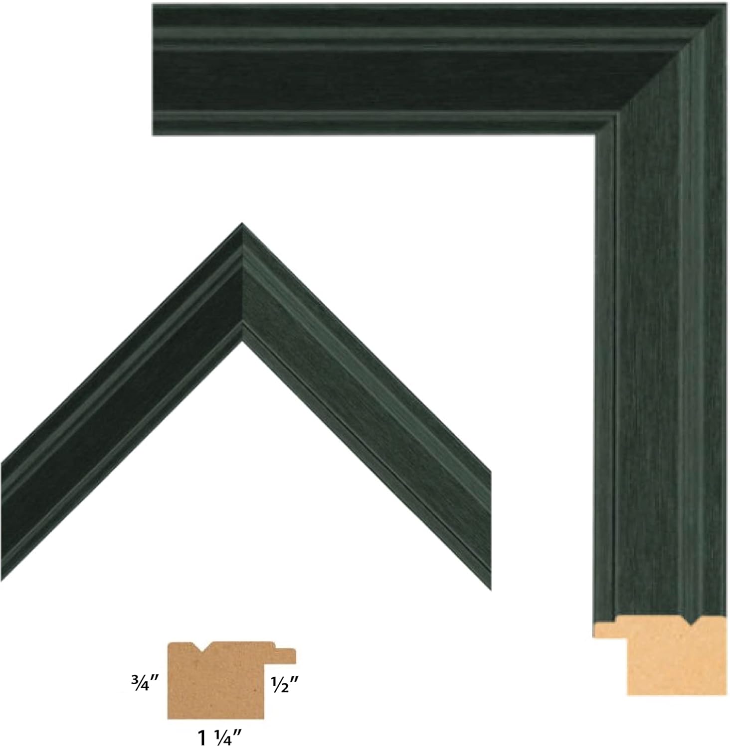 State Quarter Black Add-On Wall Display Picture Frame for The 50 State Quarters (Not Included) Made in USA