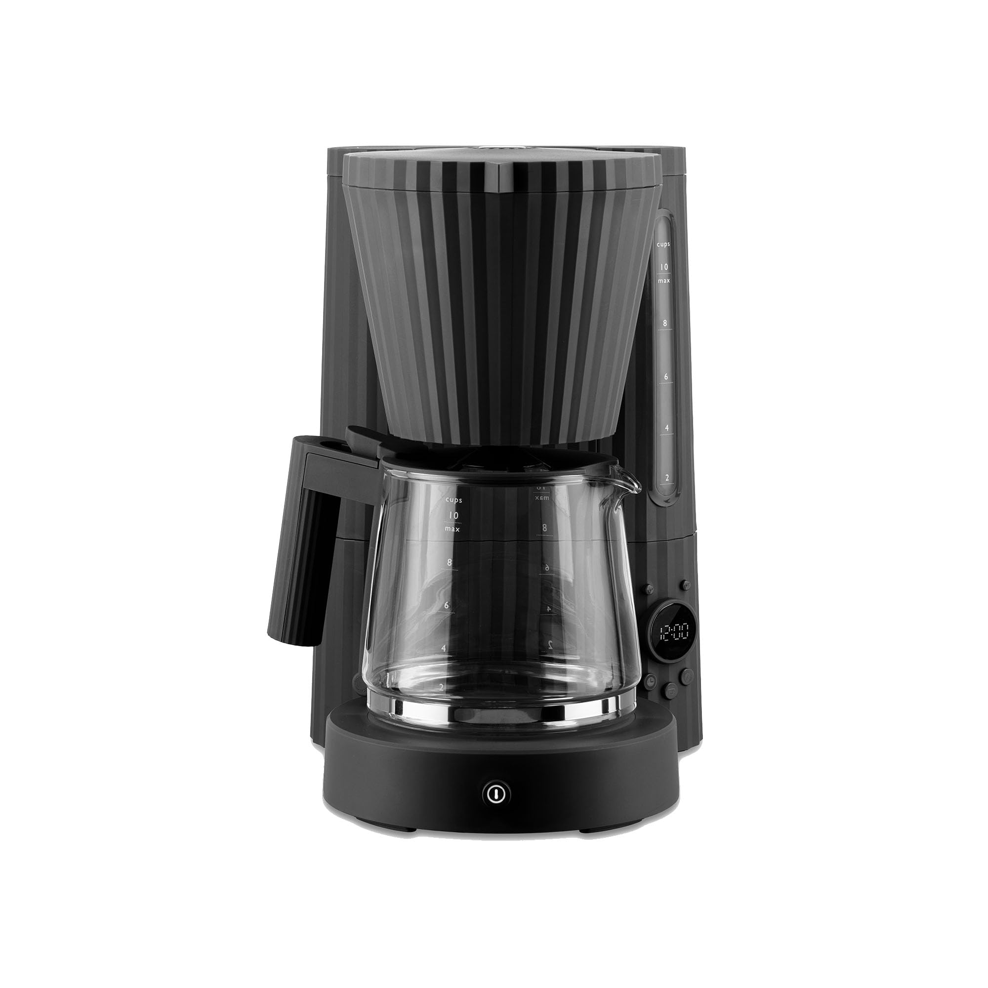 Alessi Plissé MDL14 B, machine à café filtre, design, 1100 W, 150 cl