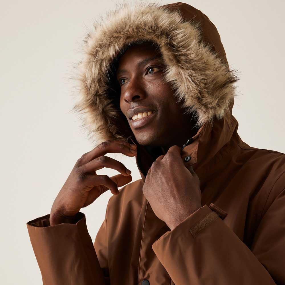 Regatta Salinger Iv Jacket XL, Dark Brown