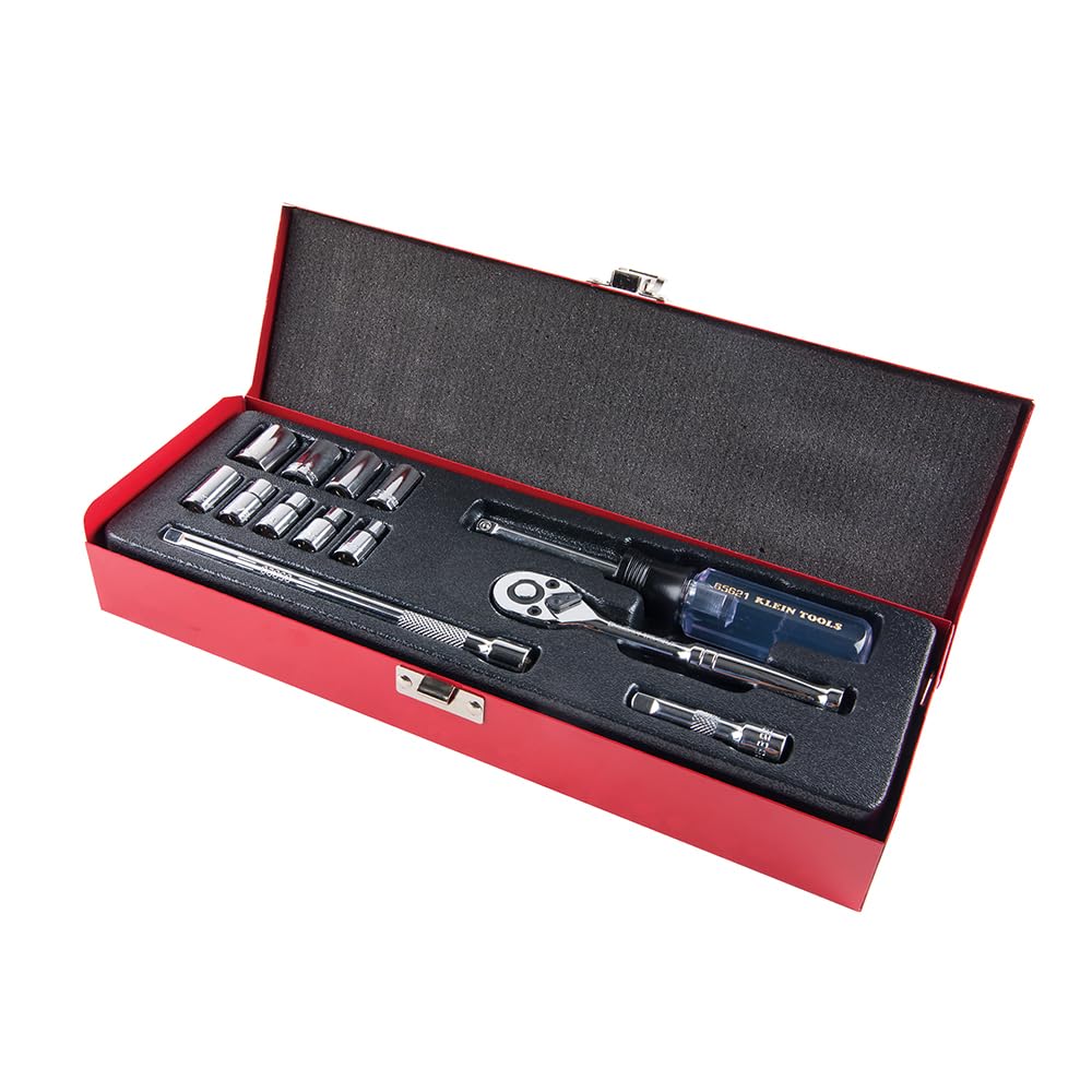 Klein Tools 65500 1/4" zestaw kluczy nasadowych do napędu 13-częściowy