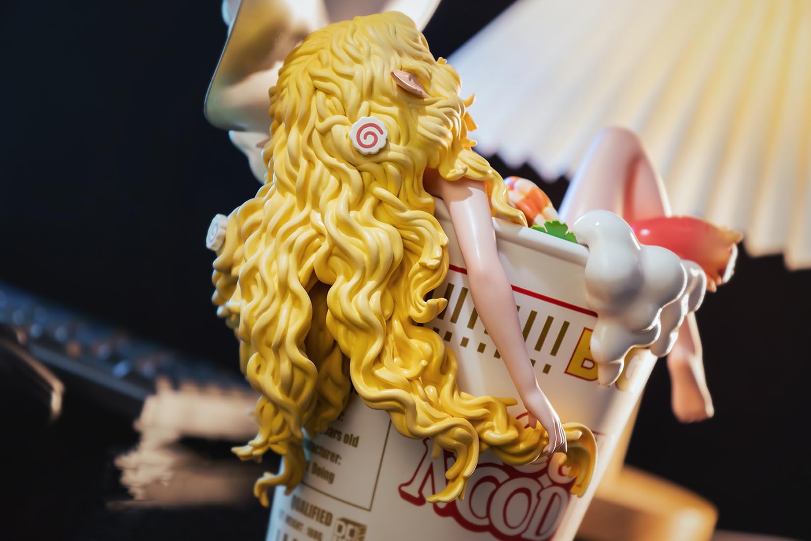 Weartdoing food fairies フィギュア ラーメン 魔女 Amazon | BACALYSO | ラーメンの魔女 22CM級 フードフェアリー