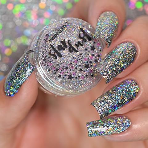Twinkled T Holographic Flakes for Nail Art (Star Dust) Cover