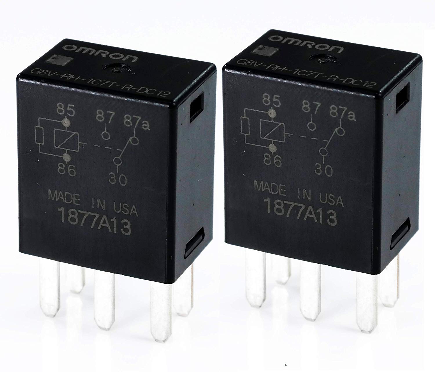 Amazon.com: G8V-RH-1C7T-R-DC12 - Power Relay (2 Piece) : Automotive