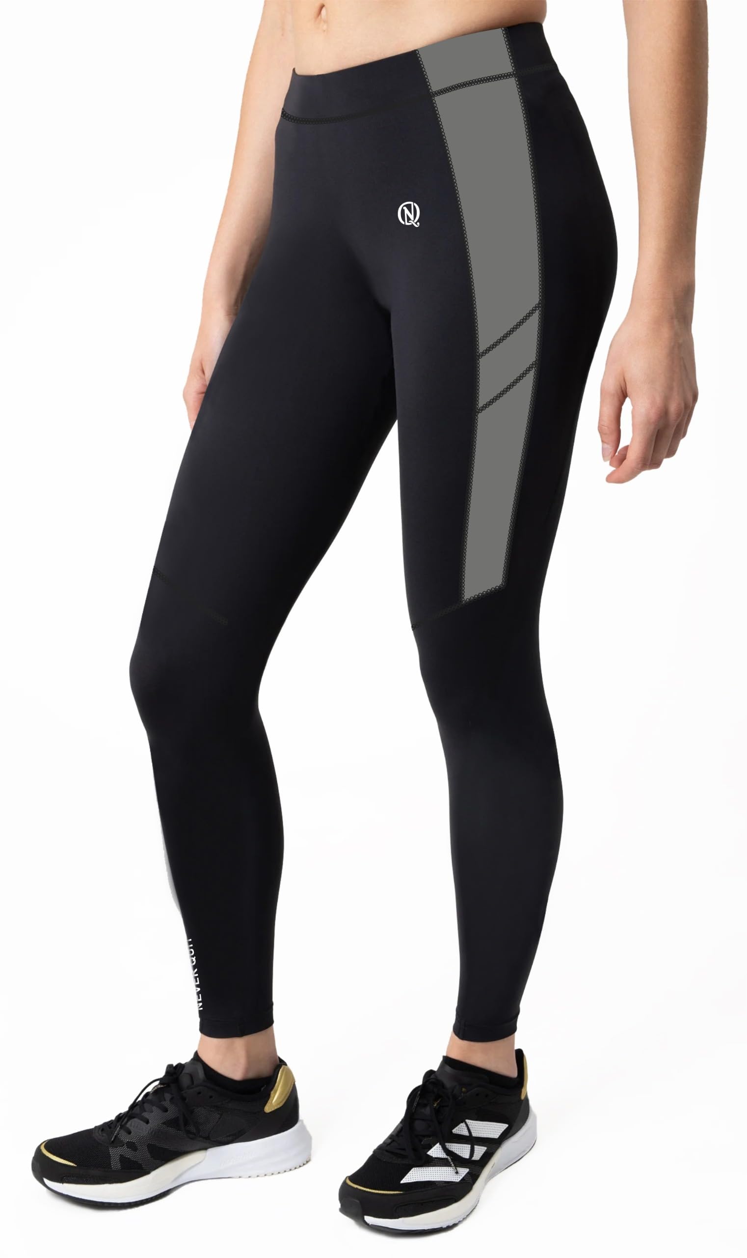 NEVER QUIT Slim Yoga Pants Women Running Full Length Tights Compression Lower Sport Leggings Gym Fitness Sportswear Training Yoga Pants-image-47