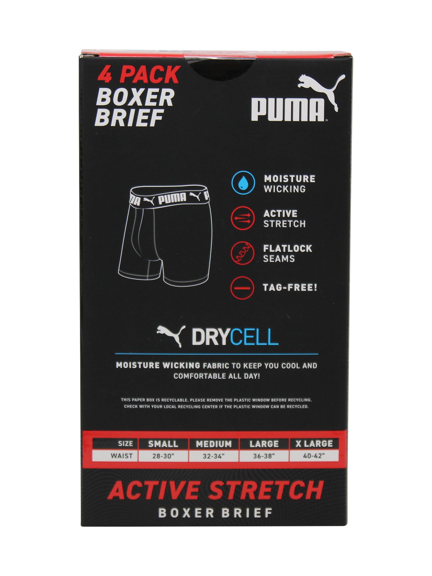 Puma - Basic Boxer 2P, Boxer da Uomo