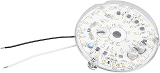 Ceiling Fan LED Light Replacement, Energy Efficient 2000LM Dimmable 18W AC120V 3.93in Magnetic Mount Kits with Easy Installation, for Bedroom Kitchen Living Room