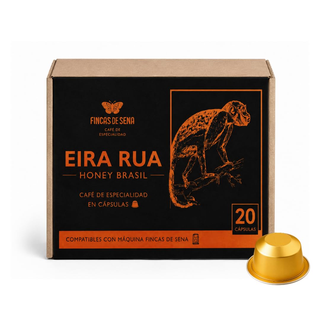 Fincas de Sena Pack Máquina Spark + 60 Cápsulas Especialidad | 3 Variedades Incluidas, Aluminio 100% Reciclable, Brasil y Colombia, Puntuación SCA Alta, 60 Cápsulas en Total