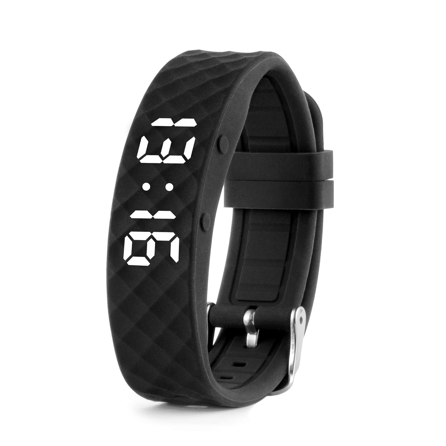 Vibrating Alarm Reminder Watch - with up to 10 Personal Alarms or Pill Reminders per Day, Black, Large, Classic,Modern- Black- One Size-image-15