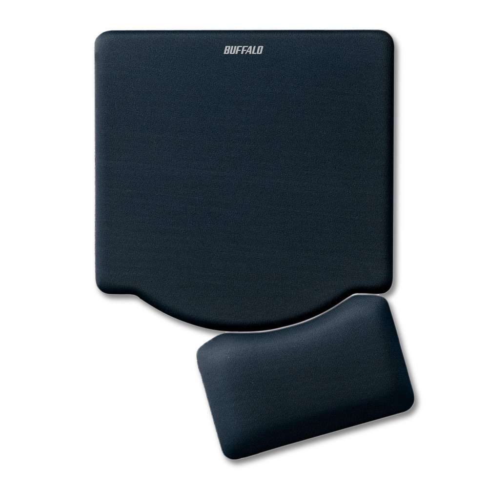 Amazon.co.jp: バッファロー マウスパッド L ブラック BPDG05BKA