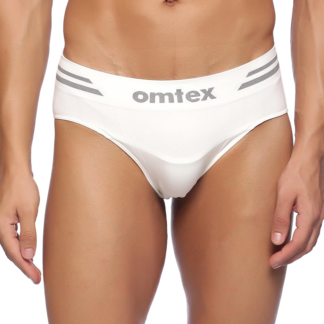 omtexSeamless Shorts with Inner Pockets for Abdomen Guard Suitable for All Kinds of Sports and Training Activities