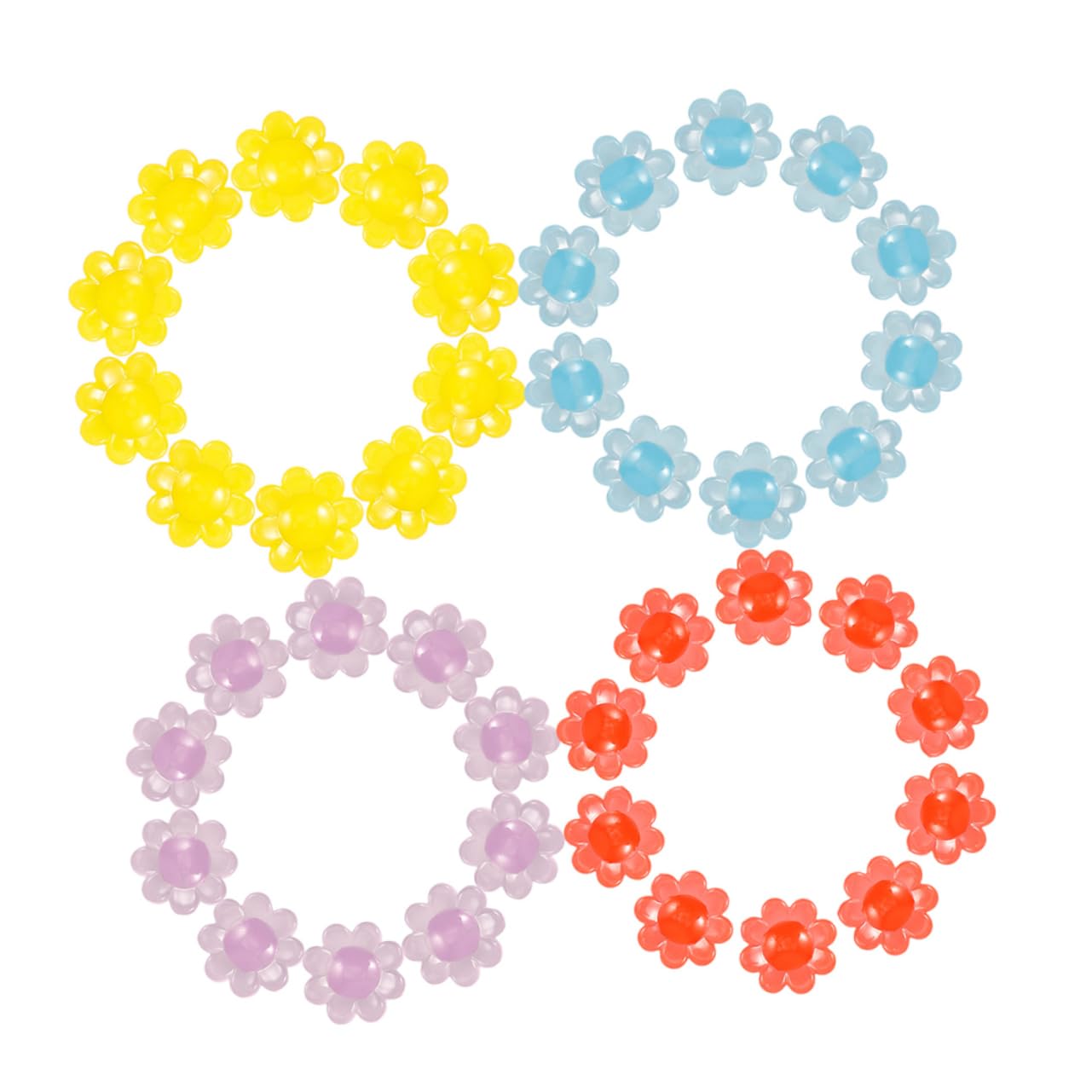 BESPORTBLE 100Pcs Colorful Bike Wheel Spoke Beads Safe Plastic Clip Beads for Bicycle Spokes Easy Installation Wheel Decor for Enhanced Visibility and Fun Cycling Experience