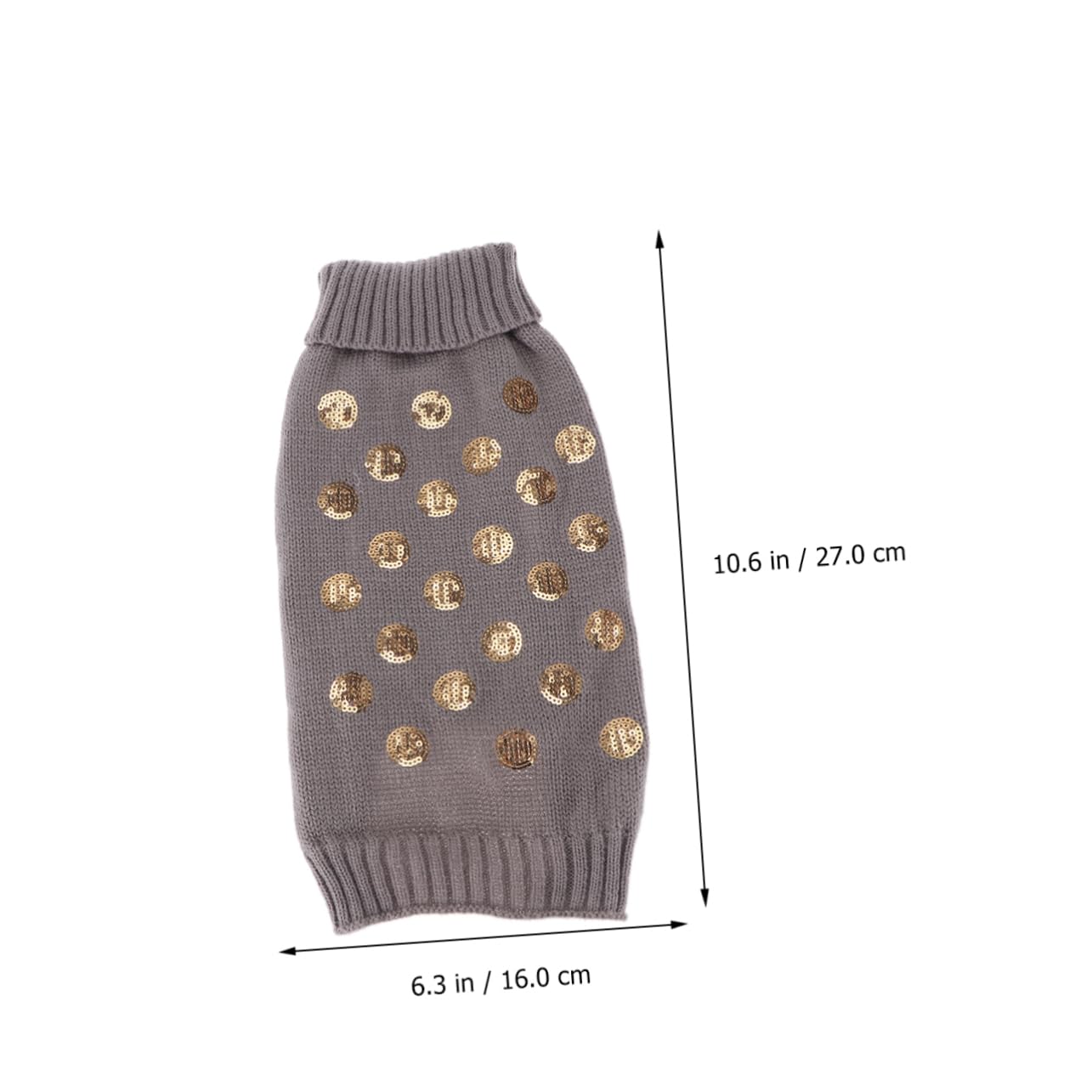 ABOOFAN Lot De 3 Pulls pour Animaux De Compagnie Gilet Chaud pour Petit Chien Motif Squame Accès Facile pour La Salle De Bain Lavable en Machine Taille S