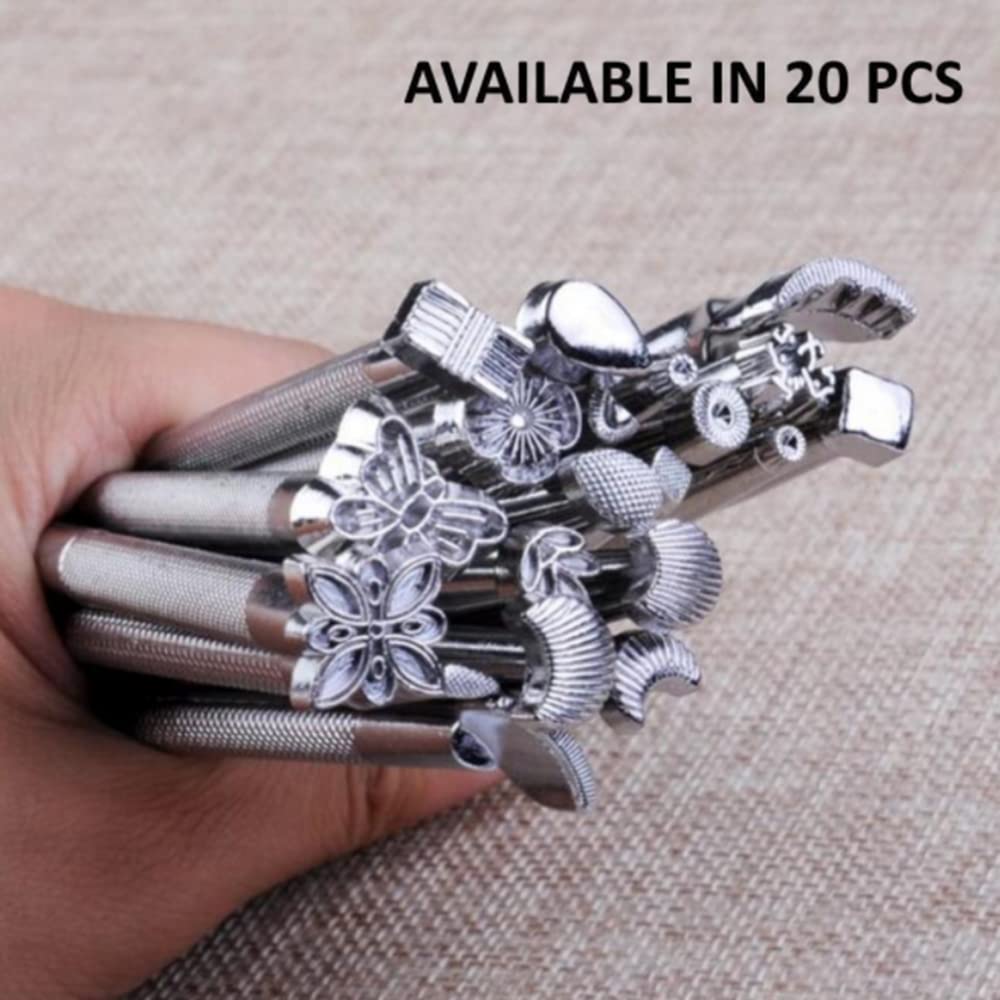 Amazon.co.jp: 20種類 レザークラフト カービング 作成ツー ル