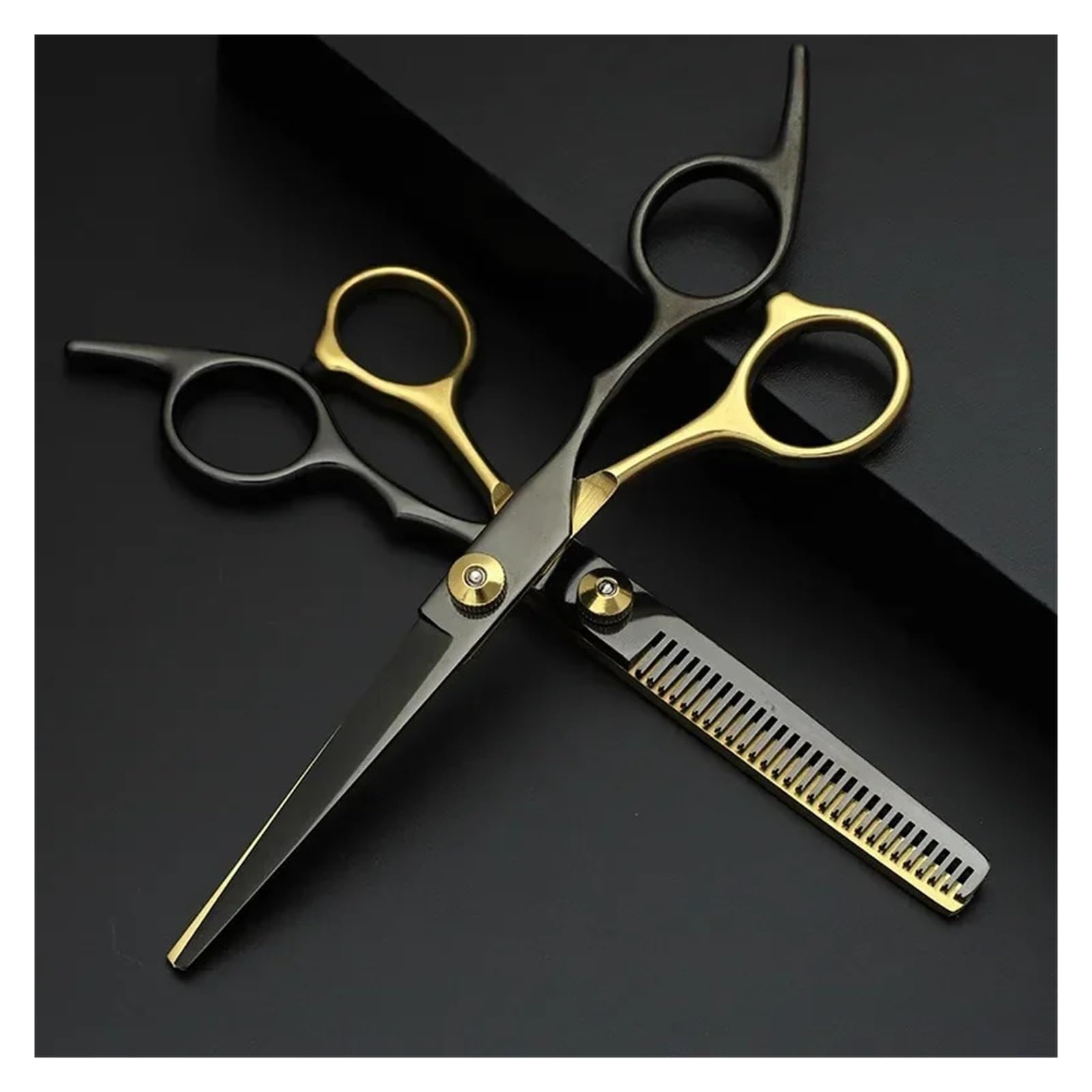 Tijeras Peluqueria Tijeras de peluquero profesionales, tijeras entresacar for peluquería/salón casa, peluquería(Color 9)