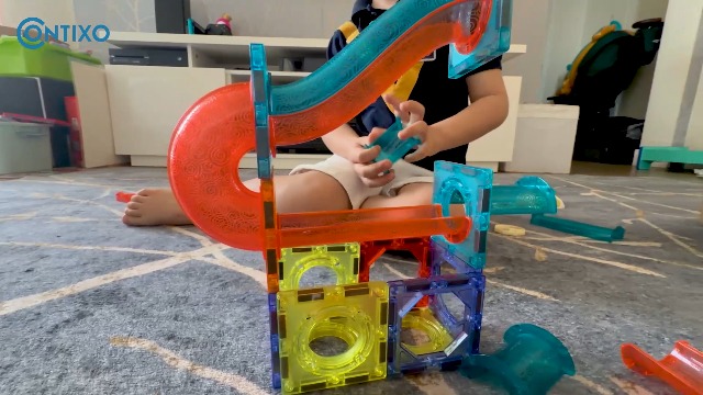 Amazon.com: Contixo STEM Building Toys - 110 pcs Marble 3D
