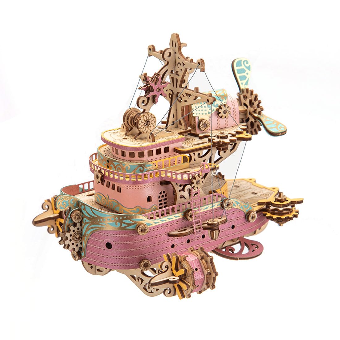 Amazon | Helixsun スチームパンク木製パズル 大人用 3D木製パズル