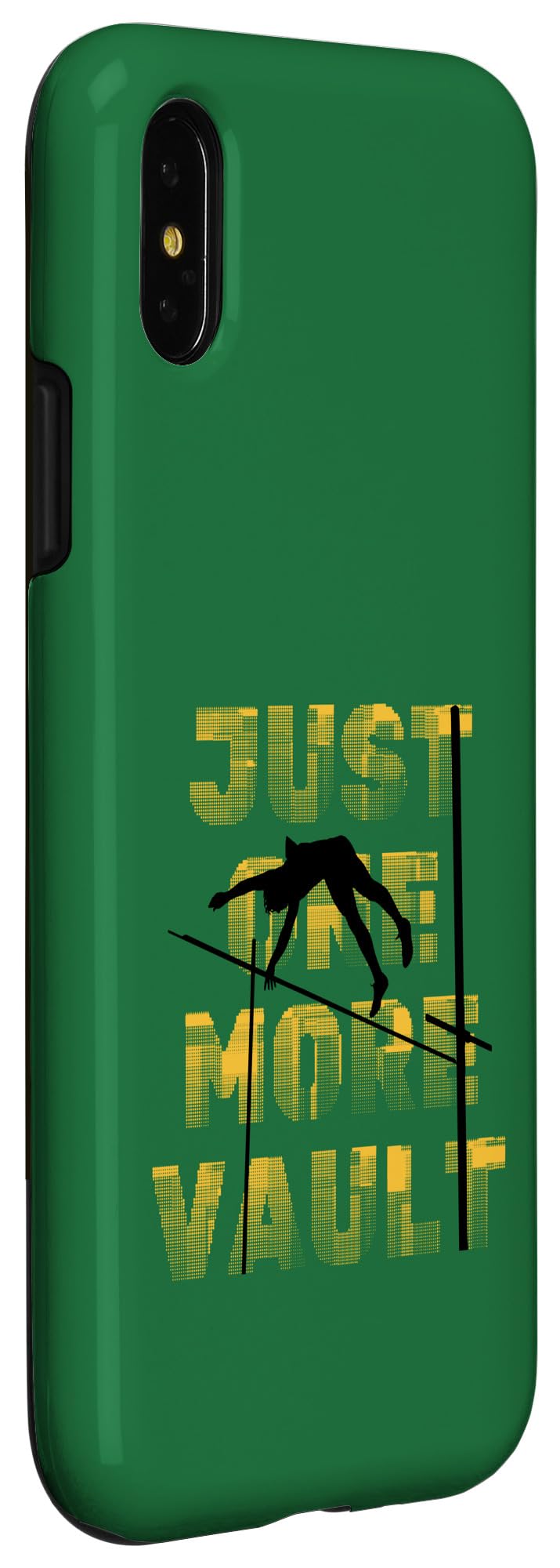 iPhone X/XS JUST ONE MORE VAULT - Fun Pole Vaulting Case - Image 3