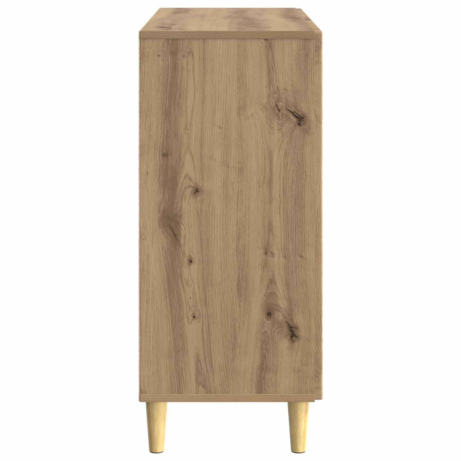 vidaXL Bufet Dąb artisan 89 x 34,5 x 80 cm Drewno inżynieryjne