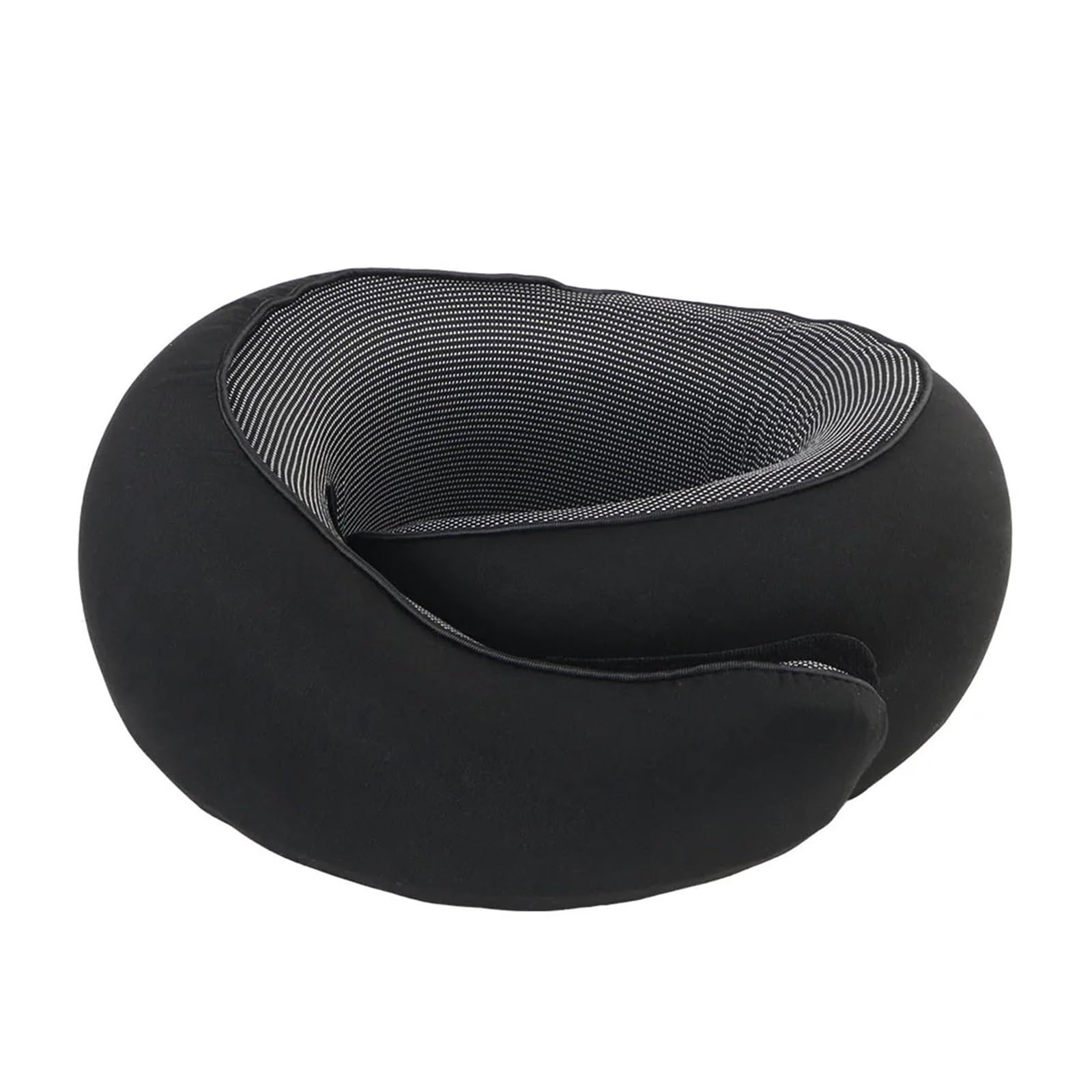 WWYYZAYC Pillow Travel Neck Support Pillow Travel Neck Pillow Soft Noon Break Sleep Pillows Portable(Black)