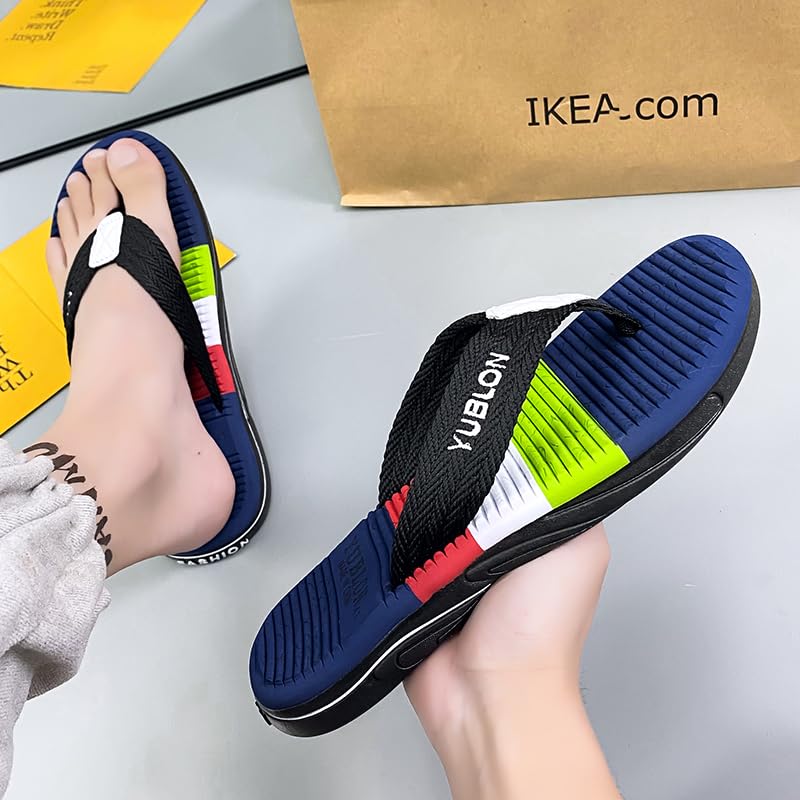 Men's Beach Flip Flop Water Friendly Soft and Supportive Molded Footbed4