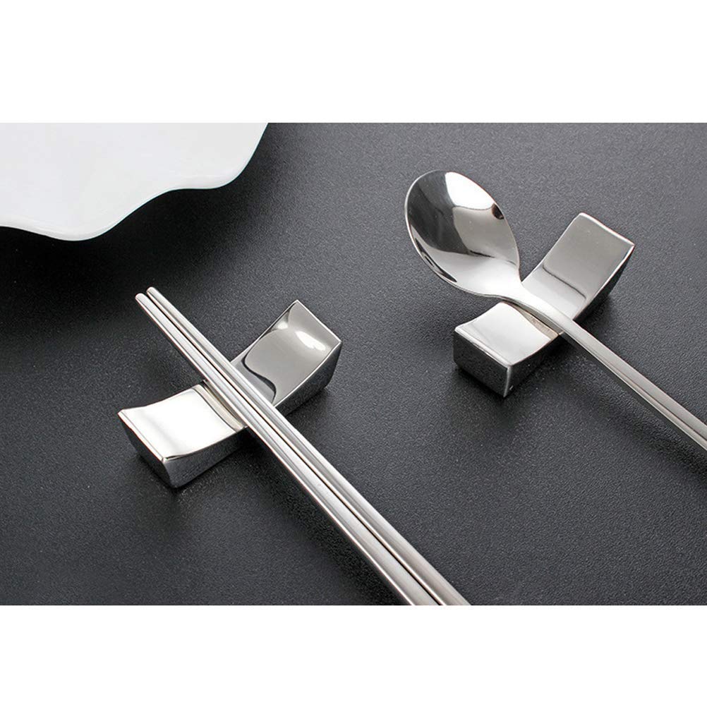 Support De Baguettes en Acier Inoxydable, Support De Vaisselle Simple Multifonctionnel De Couleur Unie, Utilisé pour Le Couteau De Table De Restaurant, La Fourchette Et Le Support De Cuillère