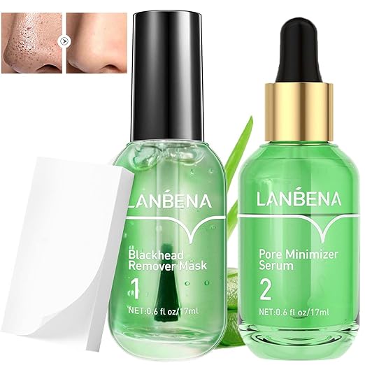 LANBENA 3 in 1 Blackhead Remover Mask & Pore Minimizer