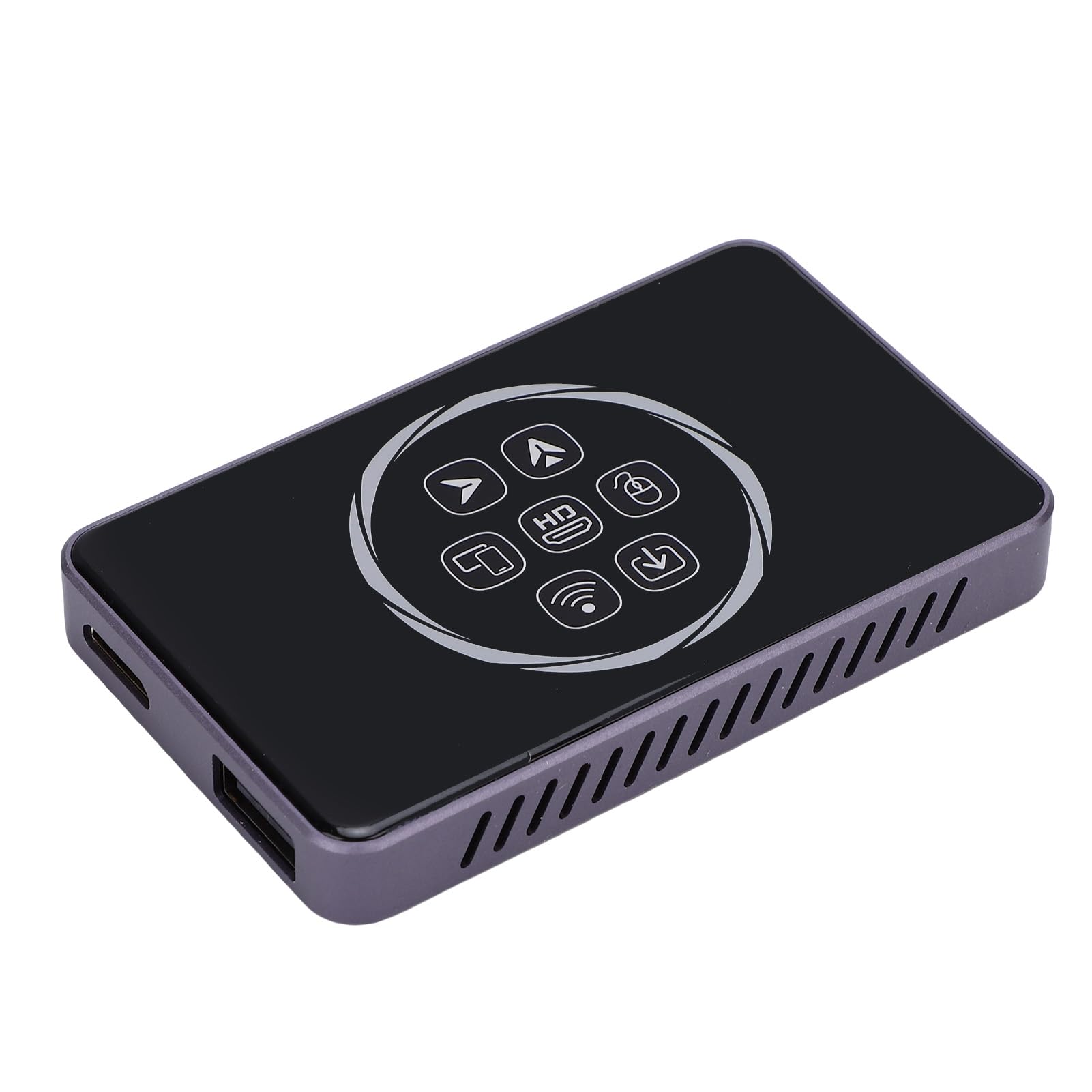 Bezprzewodowy Adapter CarPlays, Multimedialny Klucz Wideo HD, Bezproblemowy Konwerter Multimediów z Kablem, Idealny do Samochodów i Systemów Motoryzacyjnych (4 GB + 32 GB)