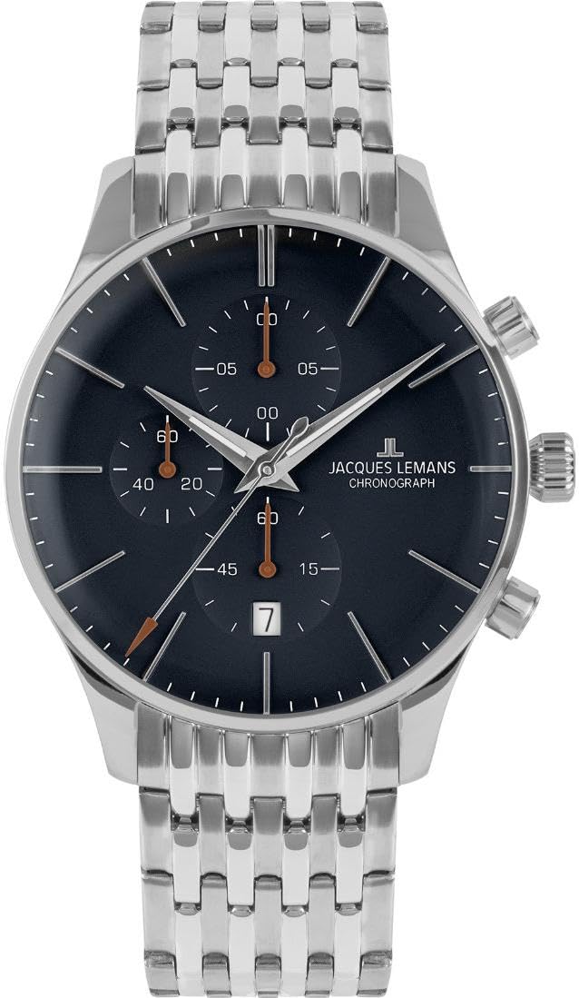 JACQUES LEMANS Herren-Uhren Analog Quarz