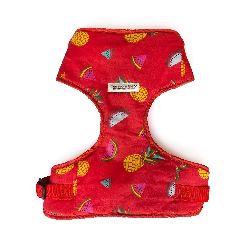 That Dog In Tuxedo Fruit Punch Dog Body Harness with Air Mesh (Red, Size XS) (B0922X82HX) Amazon Price History, Amazon Price Tracker