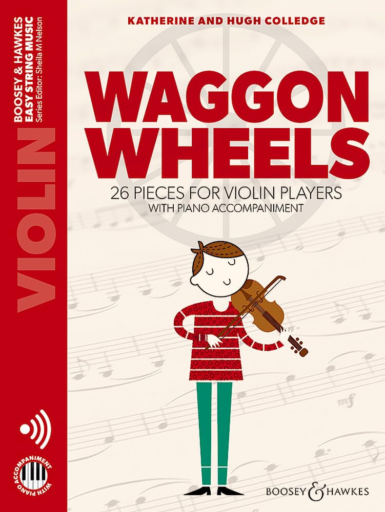 Waggon Wheels - 26 pieces for violin players - Easy String Music Series - Violin and Piano - Edition with Online audio file - new edition - (BH 13553)
