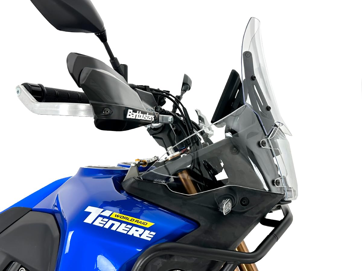 COPPIA DEFLETTORI MAGGIORATI WRS TRASPARENTE TENERE 700 WORLD RAID 2022-2024