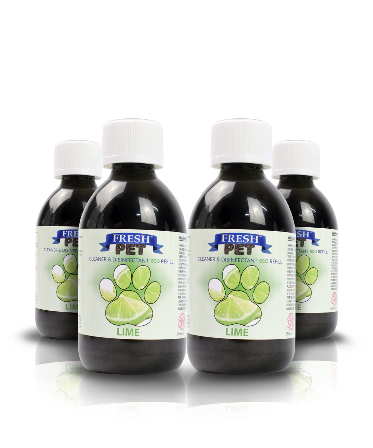 FRESH PET DISINFECTANT - ECO REFILL TO MAKE 4 X 5L (LIME)