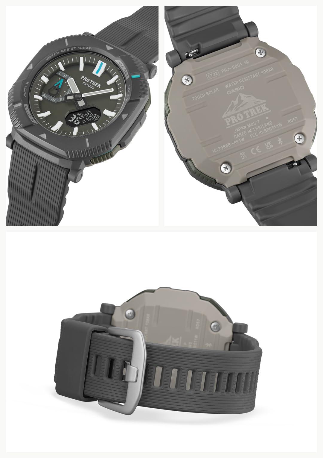 CＡＳＯ　ＰＲＯ　ＴＲＥＫ casio Watch Proto Wreck Domestic Hiker Line Equipped with